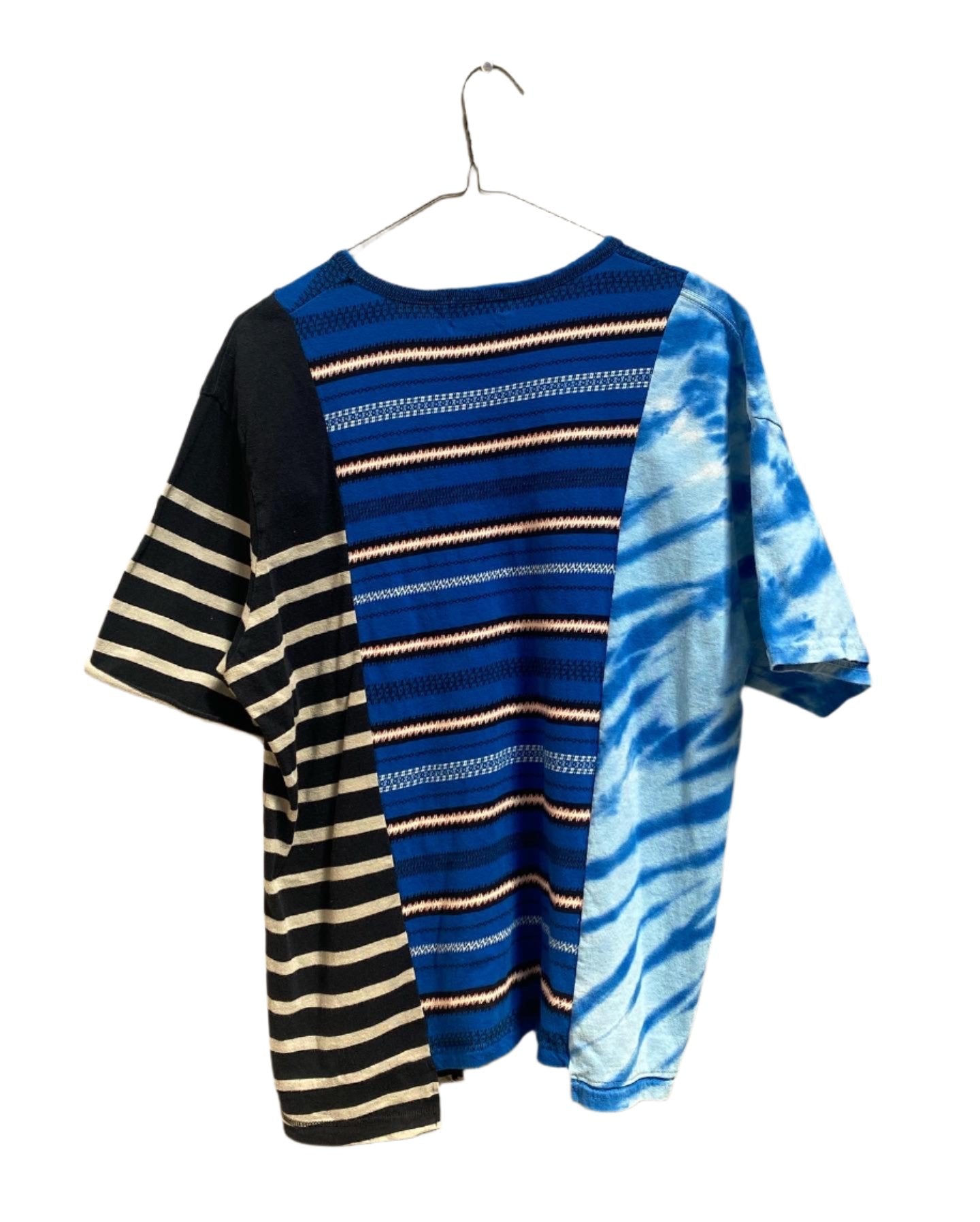Stripey triptych tee 8005 size M