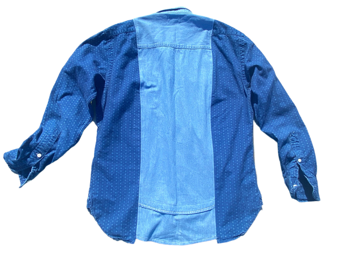 Mens Extended Play Chambray Shirt 5017 size M