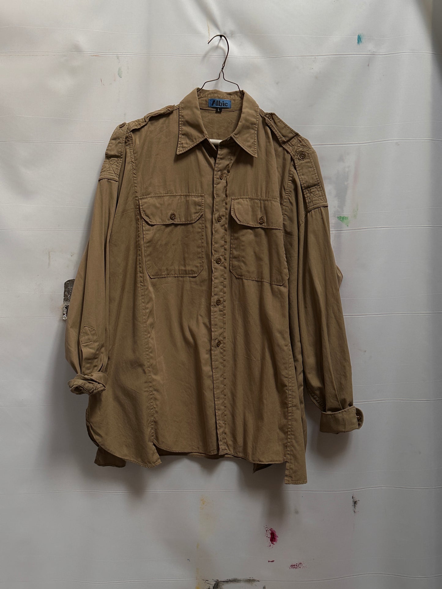 Surplus ‘Extended Play’ Cropped Shirt 5052 size M