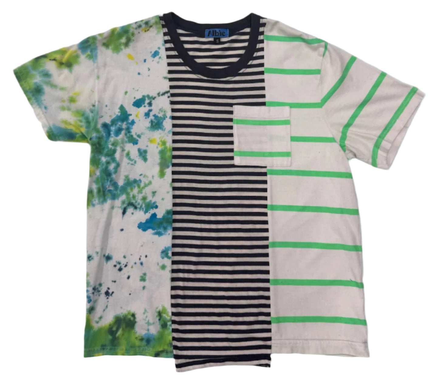 Stripes & Splotches Tee size S