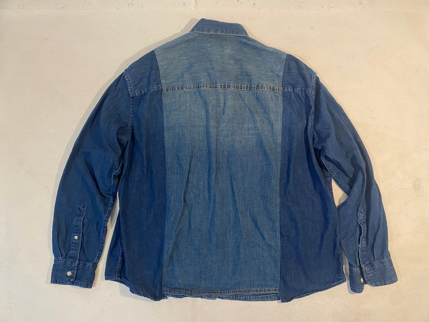 Mens ‘Extended play’ denim shirt #5012 L