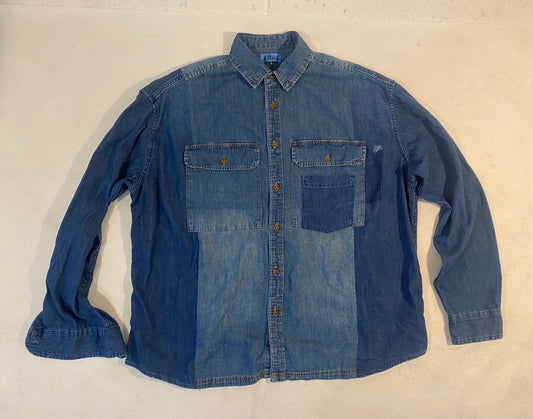 Mens ‘Extended play’ denim shirt #5012 L