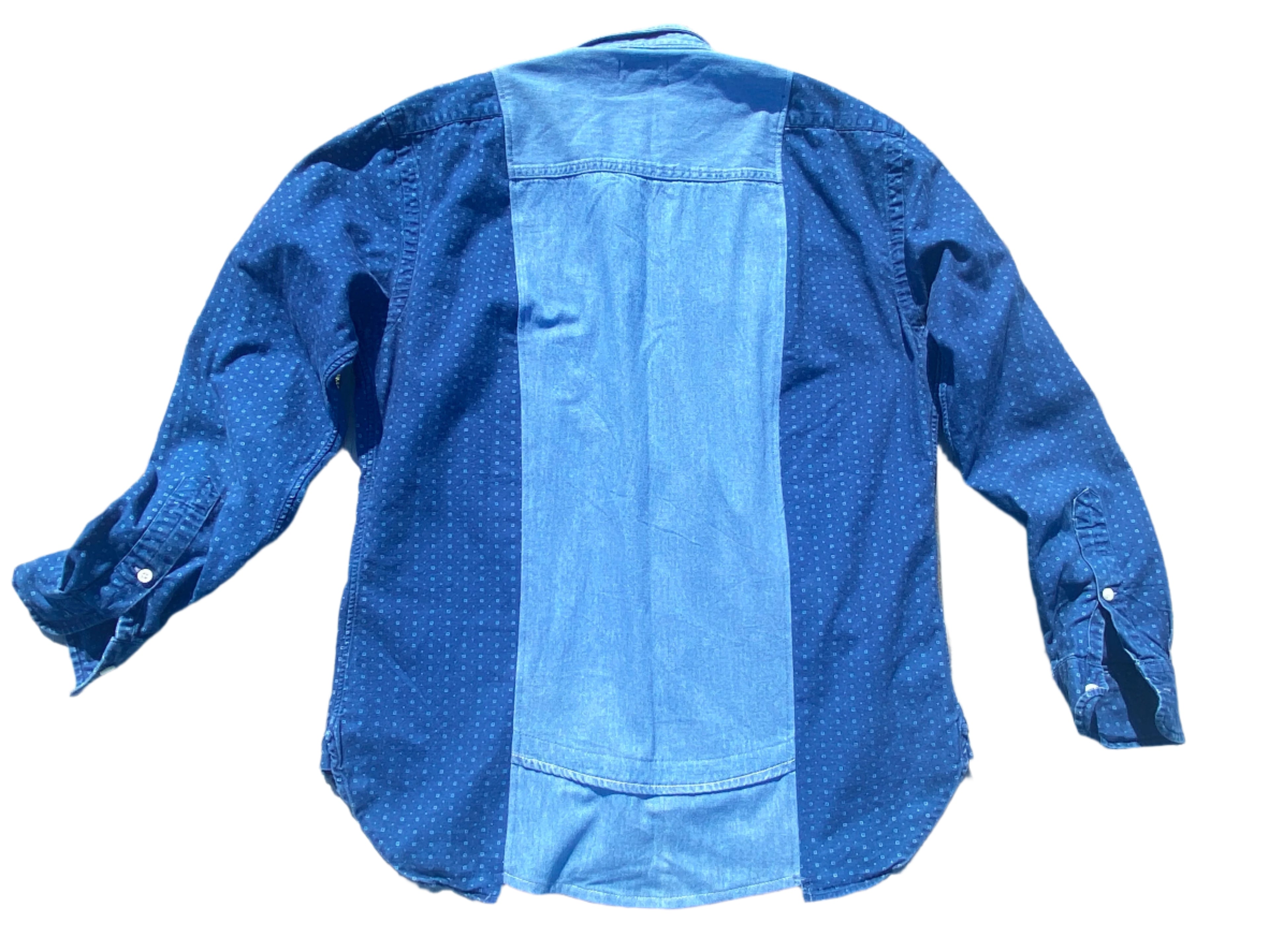 Mens Extended Play Chambray Shirt 5017 size M