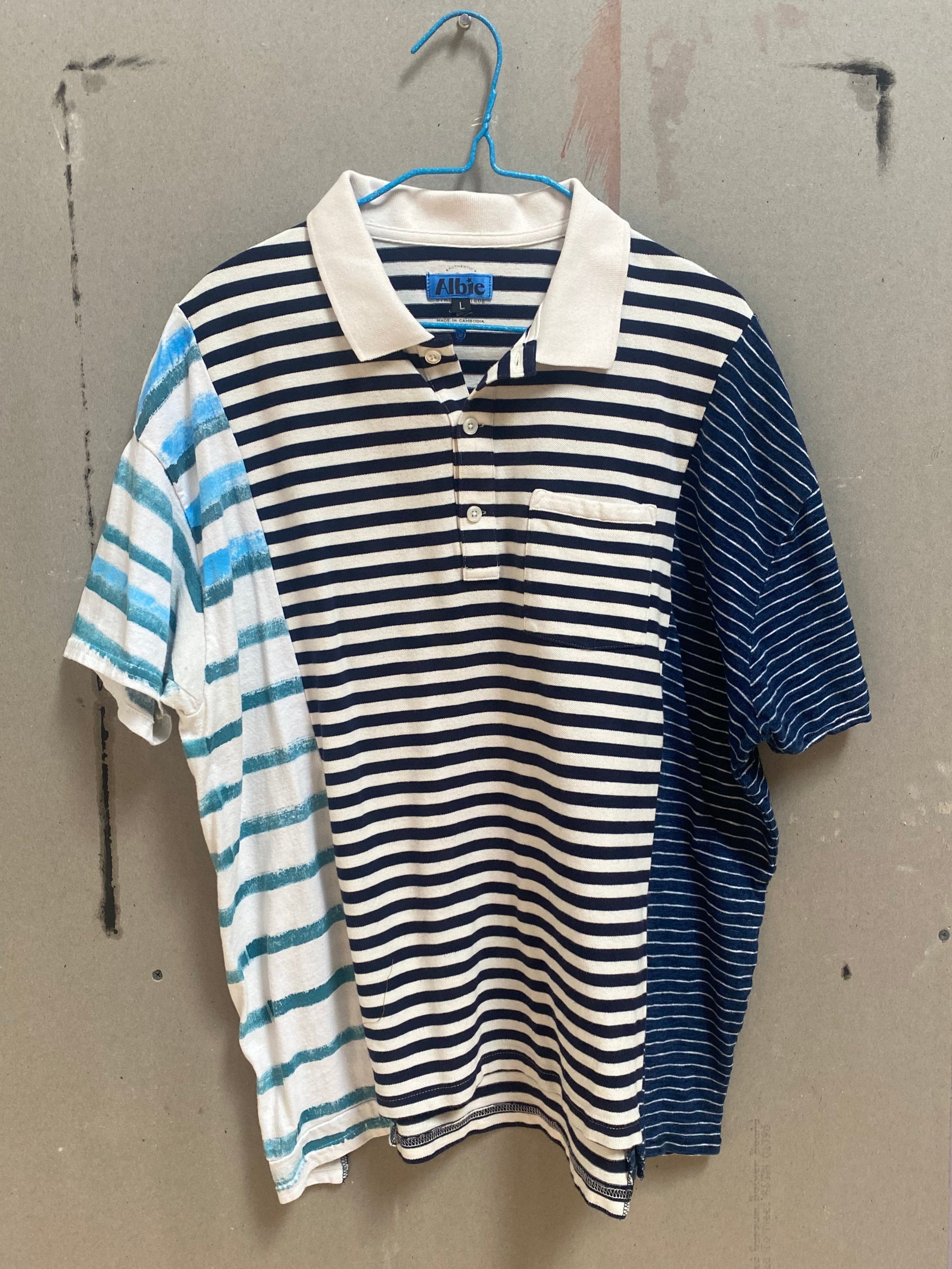 Mostly the Blues Polo Shirt 5001 size L