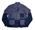 Shacket- Stripe Foulard Button-Down, Size L