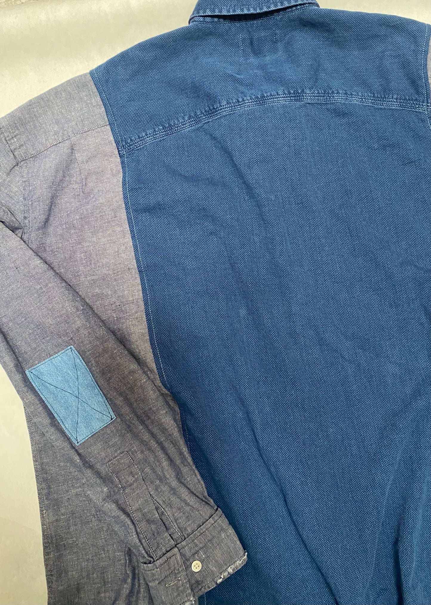 Mens ‘Extended play’ denim shirt #5013 xL