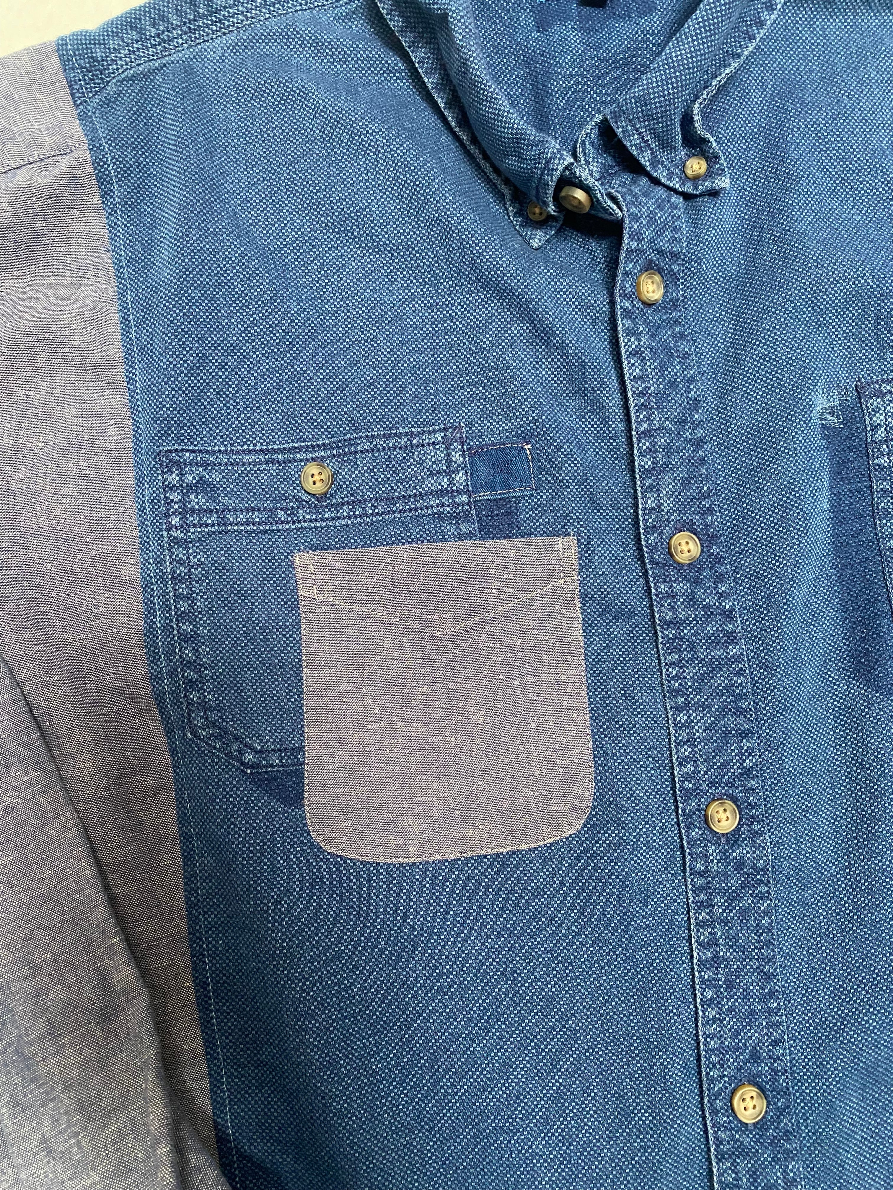 Mens ‘Extended play’ denim shirt #5013 xL
