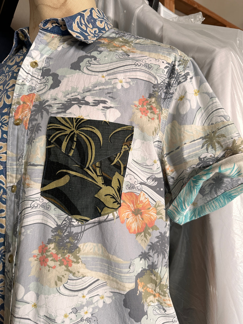 Key West Camp Shirt 5042 size L