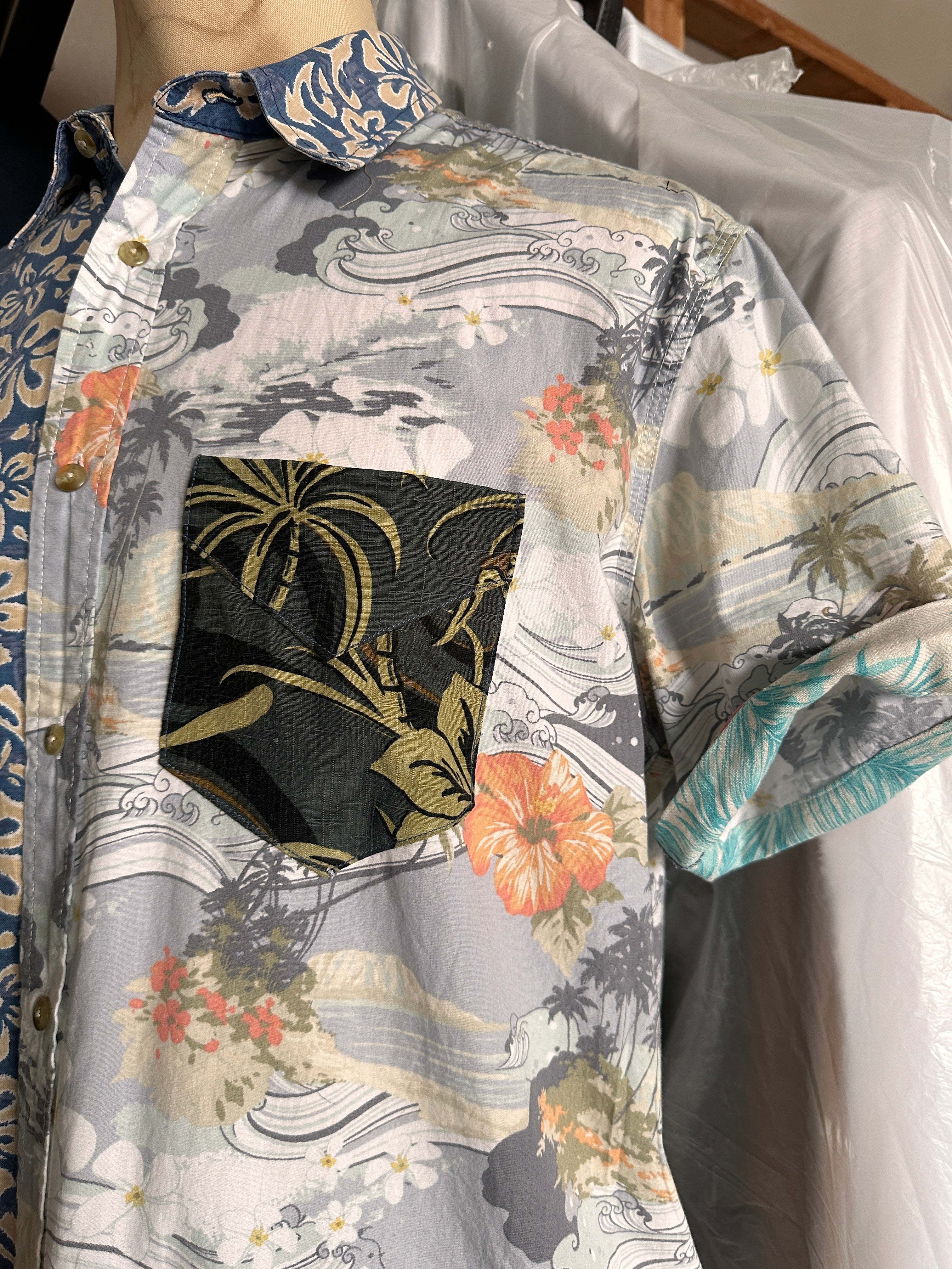 Key West Camp Shirt 5042 size L