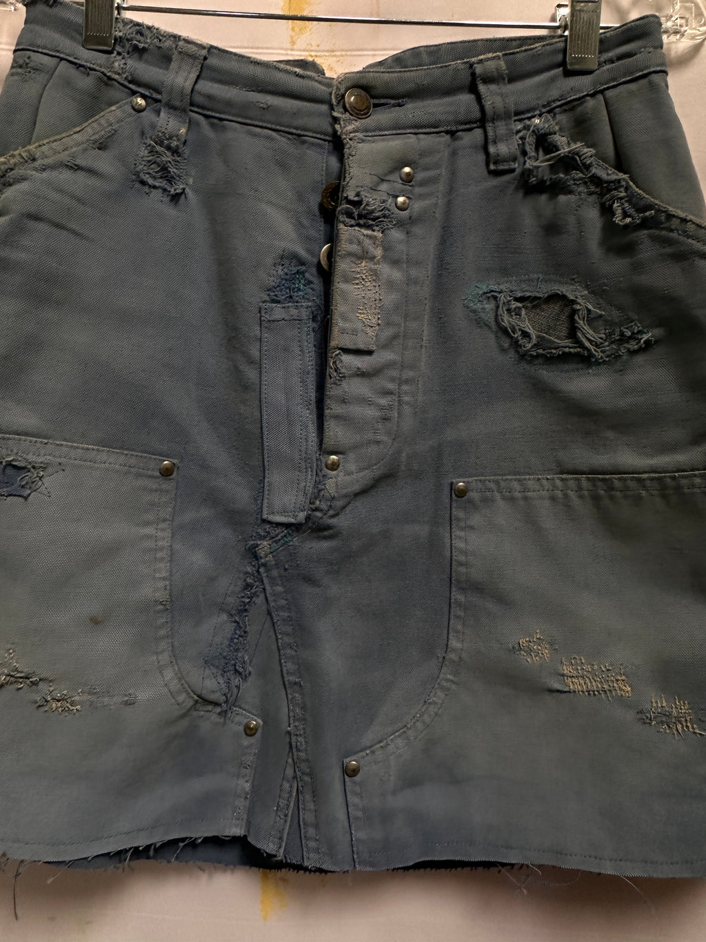 Patched Up Denim Skirt