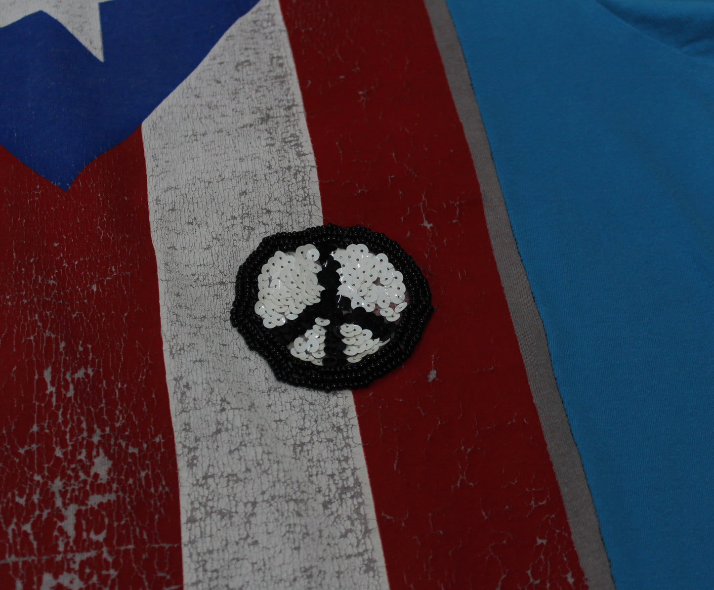 PR Flag Triptych Tee 8008 size S