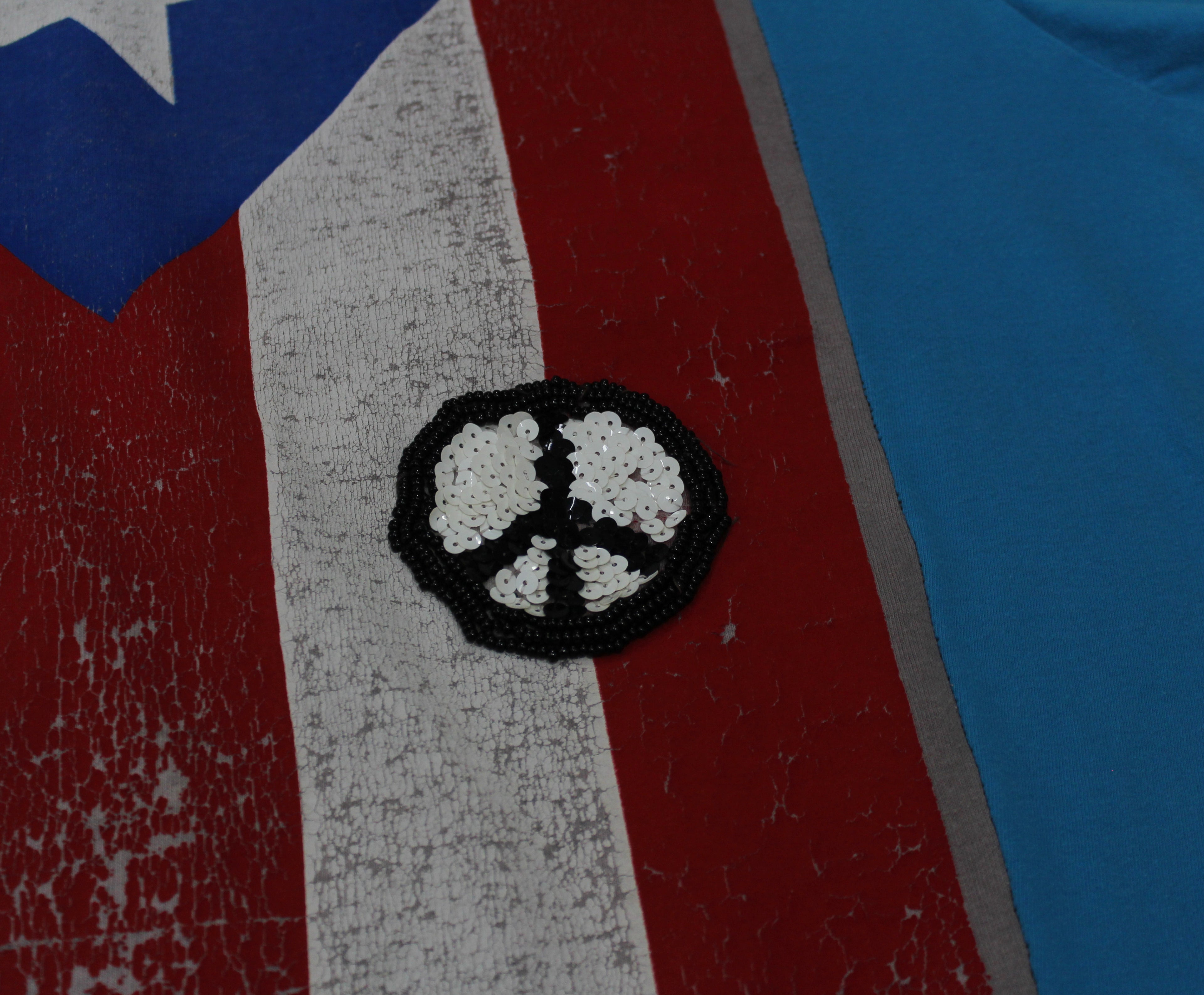 PR Flag Triptych Tee 8008 size S