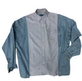 Mens Extended Play Flap Pocket Chambray Shirt size L