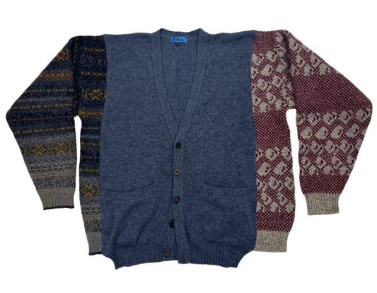 Triple Warmth V Cardigan Sweater size L