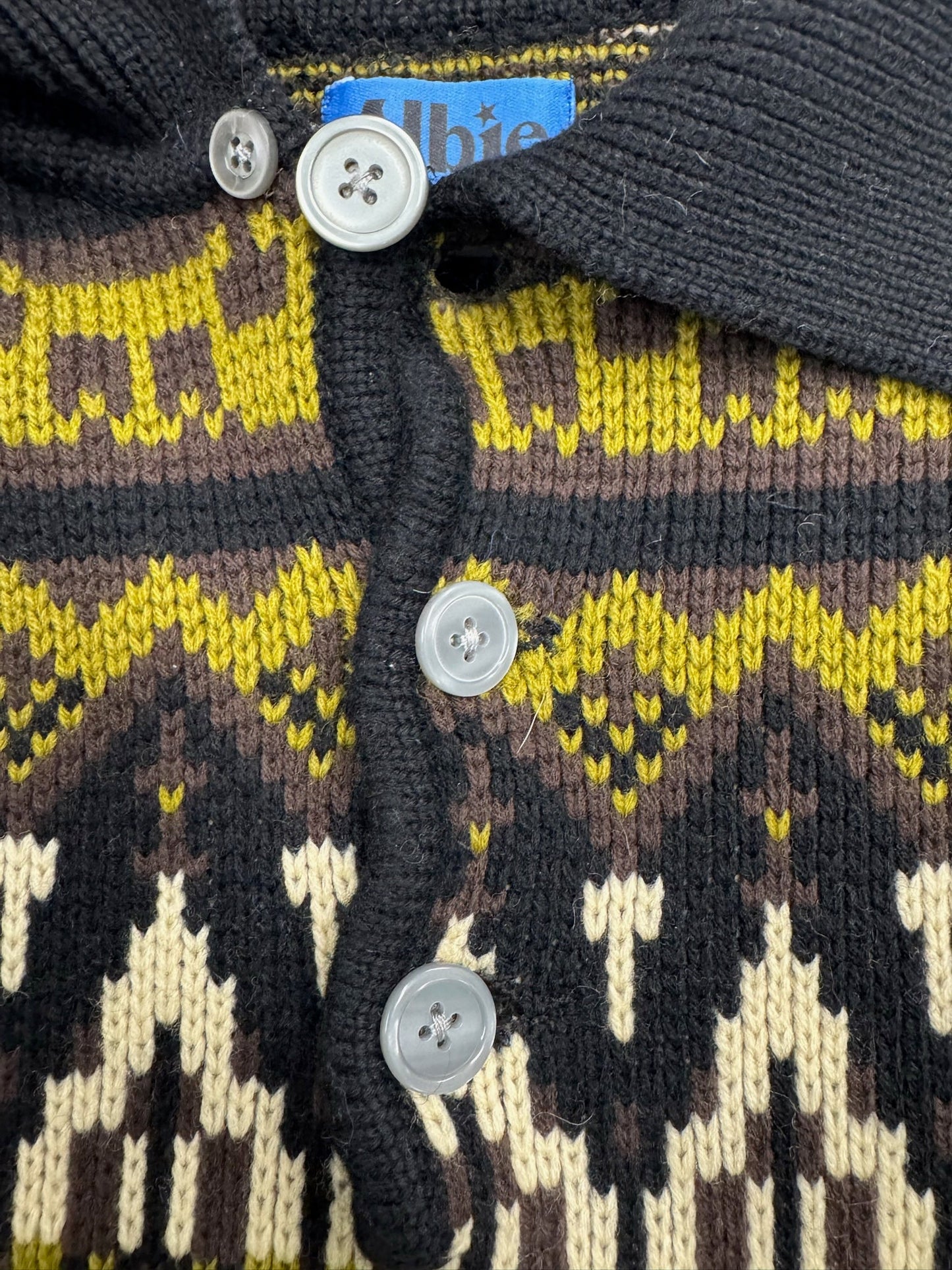 Triple Warmth Polo Collar Sweater - Size S
