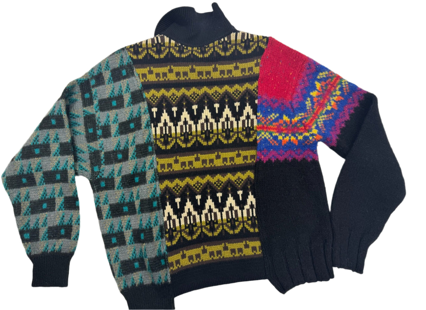 Triple Warmth Polo Collar Sweater - Size S