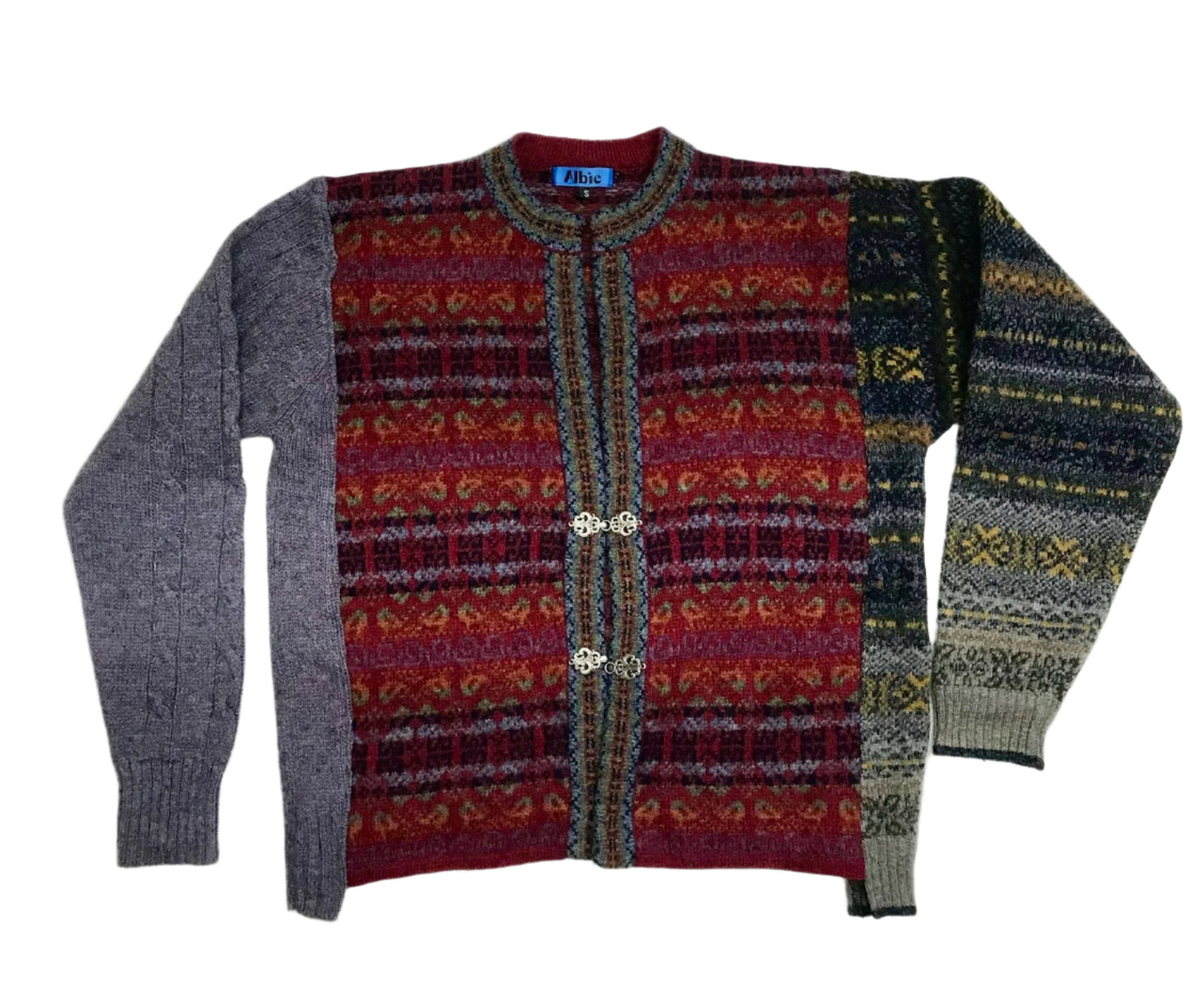 Triple Warmth Nordic Sweater Cardigan - Size S