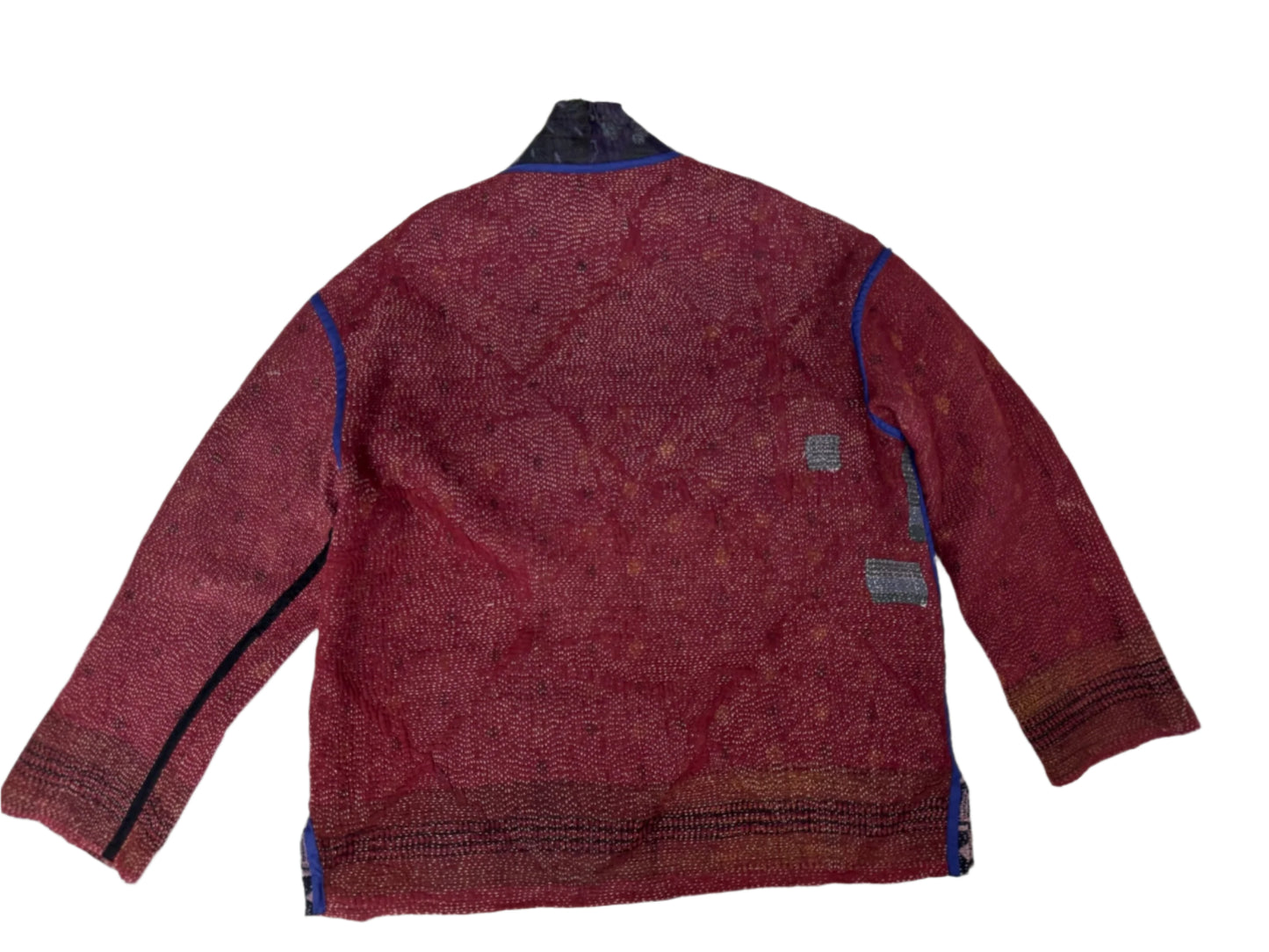 Kantha Kimono Jacket (paisley/ block print)