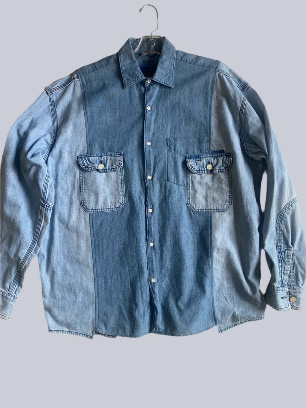 Smashed ‘Extended play’ Chambray Shirt 5009 size L