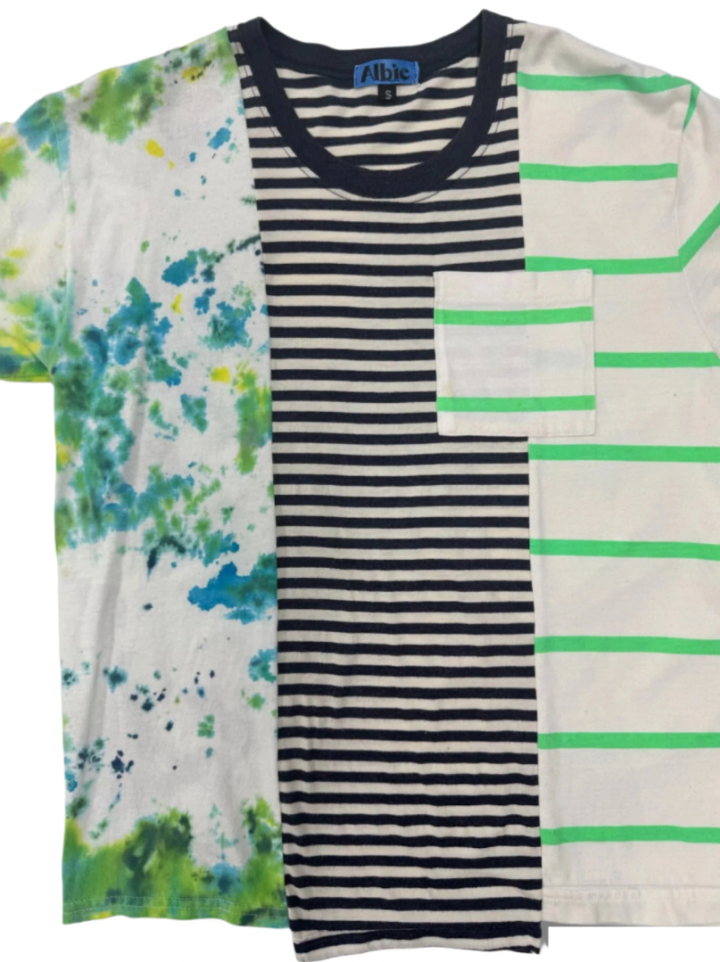 Stripes & Splotches Tee size S